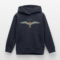 Vintage Möwe - Kinder Premium Hoodie - Navy