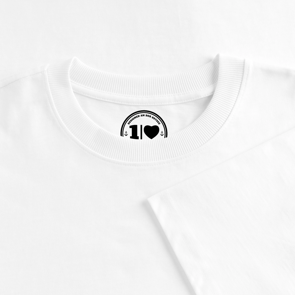 Piepmatz - Unisex Premium Oversized Bio T-Shirt - Weiß