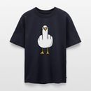 F**k You Möwe - Unisex Premium Oversized Bio T-Shirt - Navy