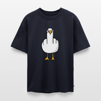 F**k You Möwe - Unisex Premium Oversized Bio T-Shirt - Navy