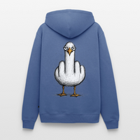 F**k You Möwe - Unisex Premium Hoodie - Taubenblau