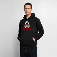 Möwe allein Zuhause - Unisex Premium Hoodie - Schwarz