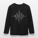 Nordkurs - Kinder Premium Langarmshirt - Schwarz