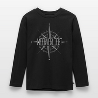 Nordkurs - Kinder Premium Langarmshirt - Schwarz