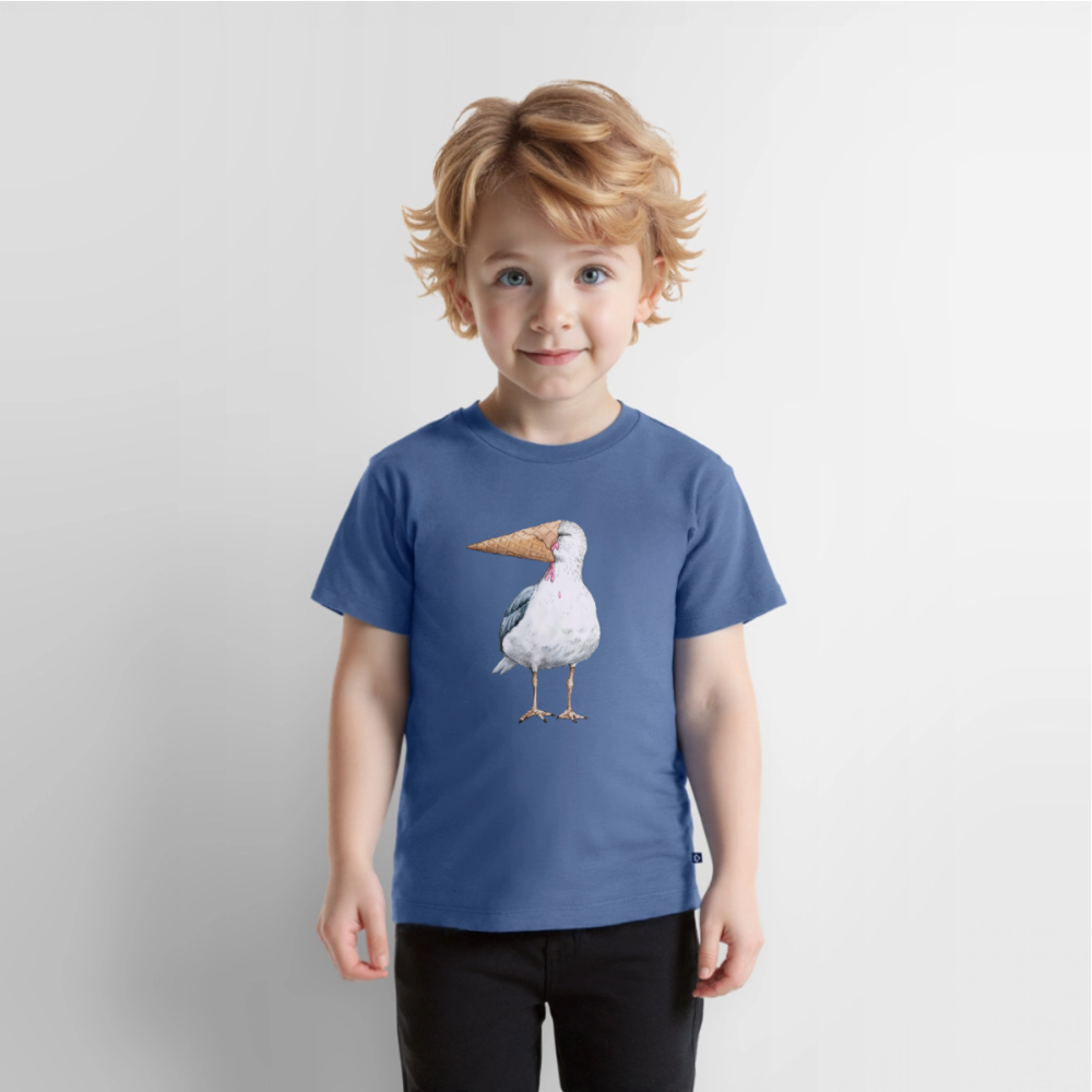 Eisvogel - Kinder Premium T-Shirt - Taubenblau