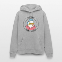 Team Dreist - Unisex Premium Hoodie - Grau meliert