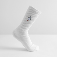 F**K You Möwenlady - Tennissocken - Weiß