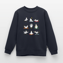 Yoga Möwen - Kinder Premium Pullover - Navy