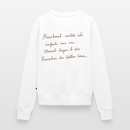 Ab an den Strand  - Frauen Premium Pullover - Weiß