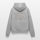 Ab an den Strand - Frauen Premium Hoodie - Grau meliert