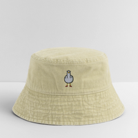 F**k You Möwenlady - Vintage Bucket Hat - Vintage Beige