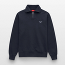 ONELOVE Möwe - Relaxed Unisex Organic Half Zip Sweatshirt - Navy