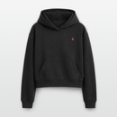 F**k You Eis Stick - Cropped Oversized Heavyweight Frauen Hoodie - Schwarz