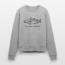 Ich dreh Dorsch - Frauen Premium Pullover - Grau meliert