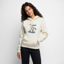 Dancing Möwe - Frauen Premium Hoodie - Naturweiß