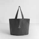Anker - Vintage-Washed Shopper - Vintage Schwarz