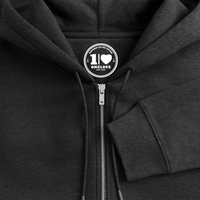 F**k You Eis - Unisex Premium Kapuzenjacke - Anthrazit meliert