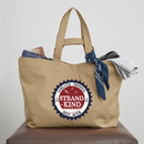 Strandkind Original - Recycelte Shopping Bag - Karamell 