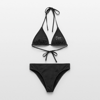 Meerverliebt - Frauen Bikini - Schwarz