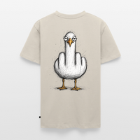 F**k You Möwe - Unisex Premium T-Shirt - Beige