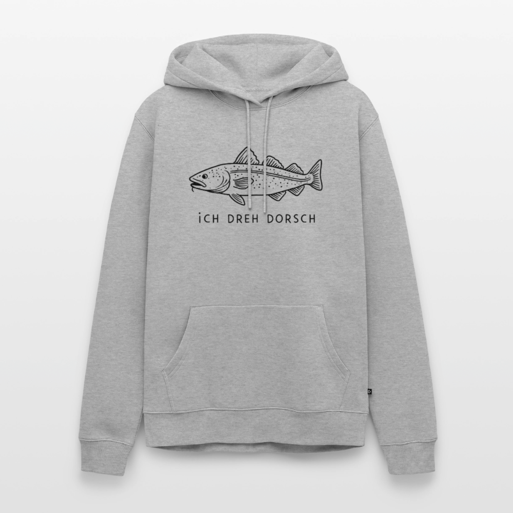 Ich dreh dorsch - Unisex Premium Hoodie - Grau meliert