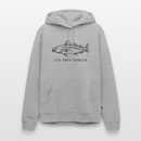 Ich dreh dorsch - Unisex Premium Hoodie - Grau meliert