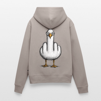 F**k You Möwe - Frauen Premium Hoodie - Taupe