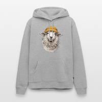 Schaf - Unisex Premium Hoodie - Grau meliert