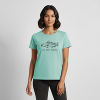 Ich dreh Dorsch - Frauen Premium T-Shirt - Mint 