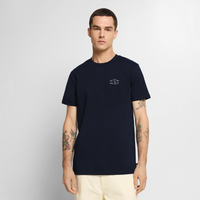 Im Herzen Verankert Stick - Unisex Premium T-Shirt - Navy