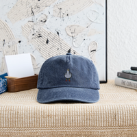F**k You Möwenlady - Relaxed Vintage Cap - Vintage Denim