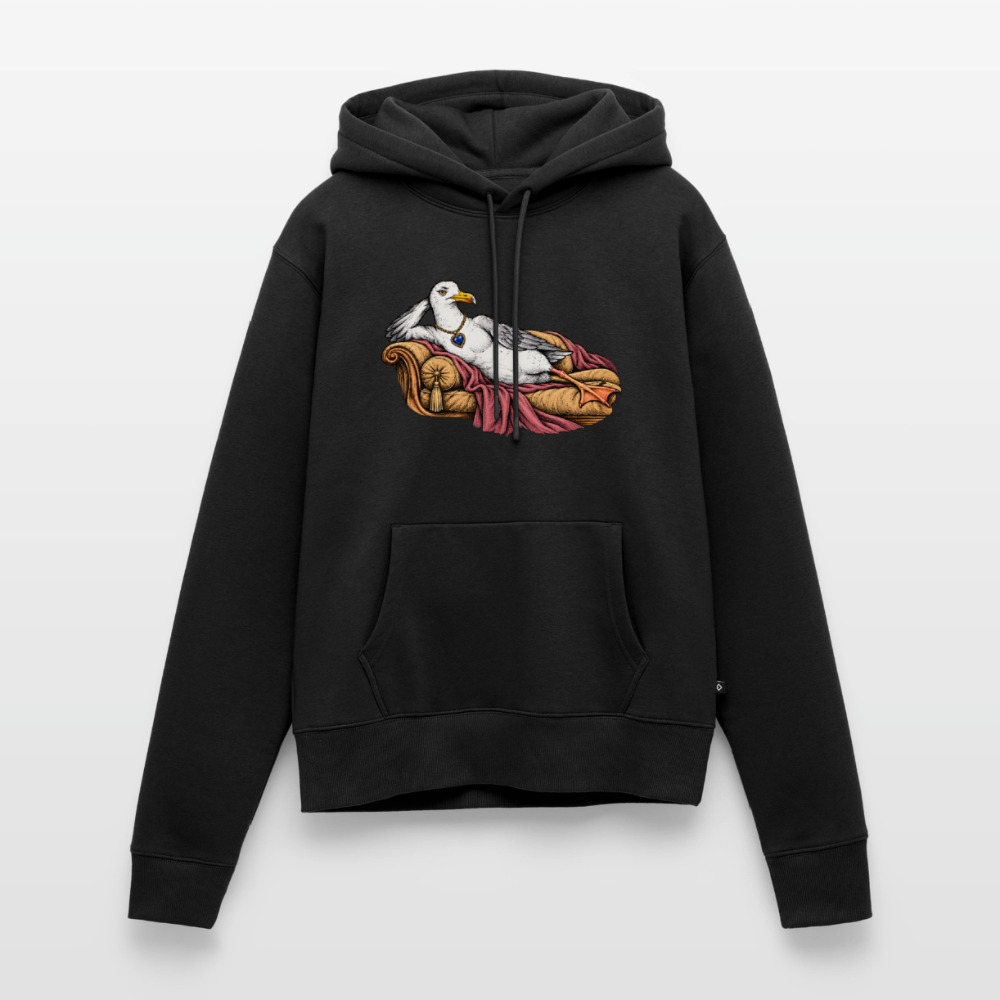 Titanic Möwe - Frauen Premium Hoodie - Schwarz