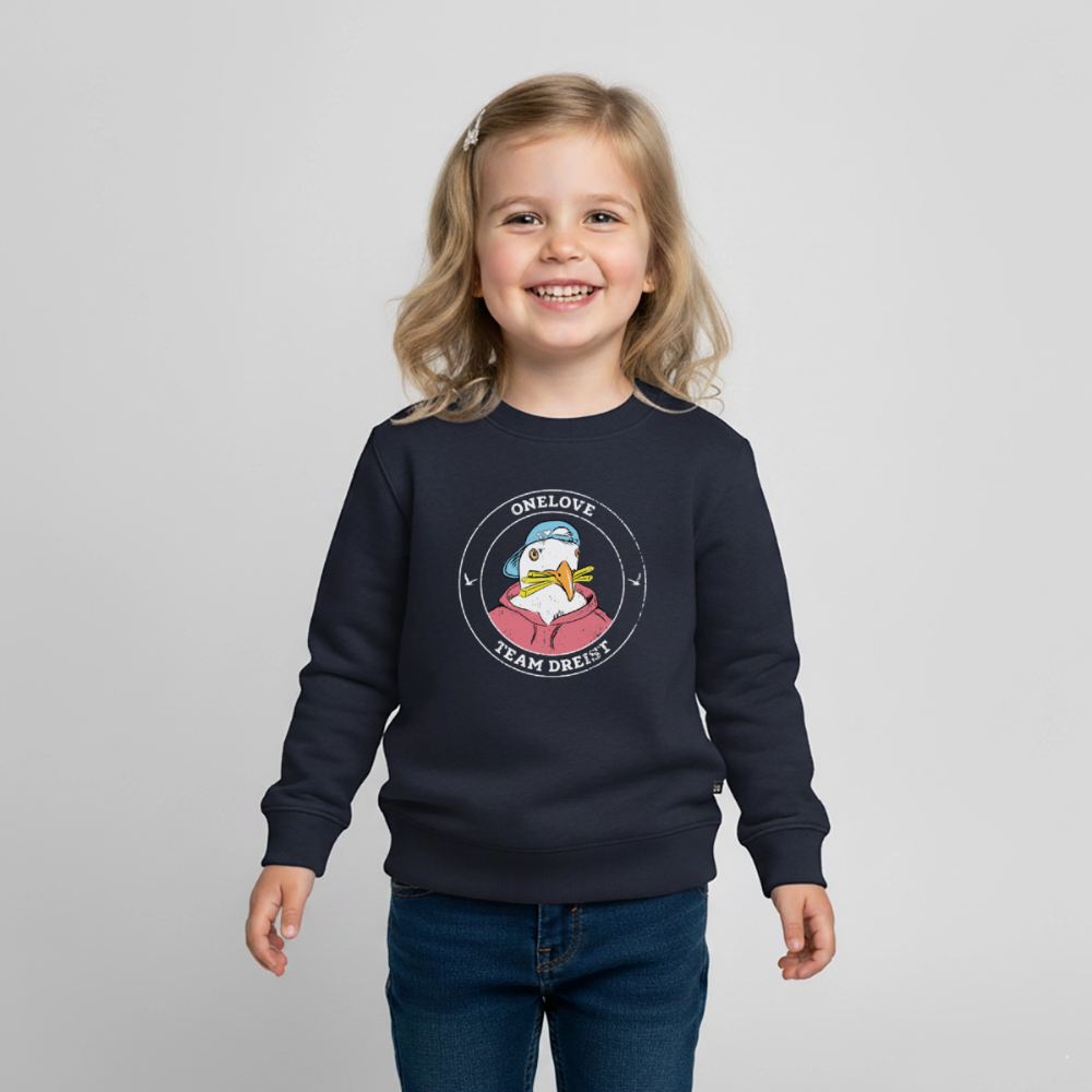 Team Dreist - Kinder Premium Pullover - Navy