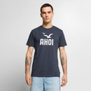 Ahoi - Unisex Premium T-Shirt - Jeansblau 