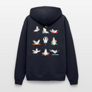 Yoga Möwen - Unisex Premium Hoodie - Navy