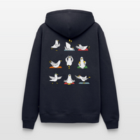 Yoga Möwen - Unisex Premium Hoodie - Navy