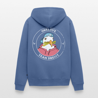 Team Dreist - Unisex Premium Kapuzenjacke - Taubenblau