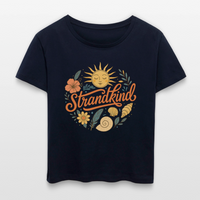 Strandkind -  Relaxed Frauen Bio-T-Shirt - Navy