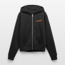 Strandkind - Frauen Premium Kapuzenjacke - Schwarz