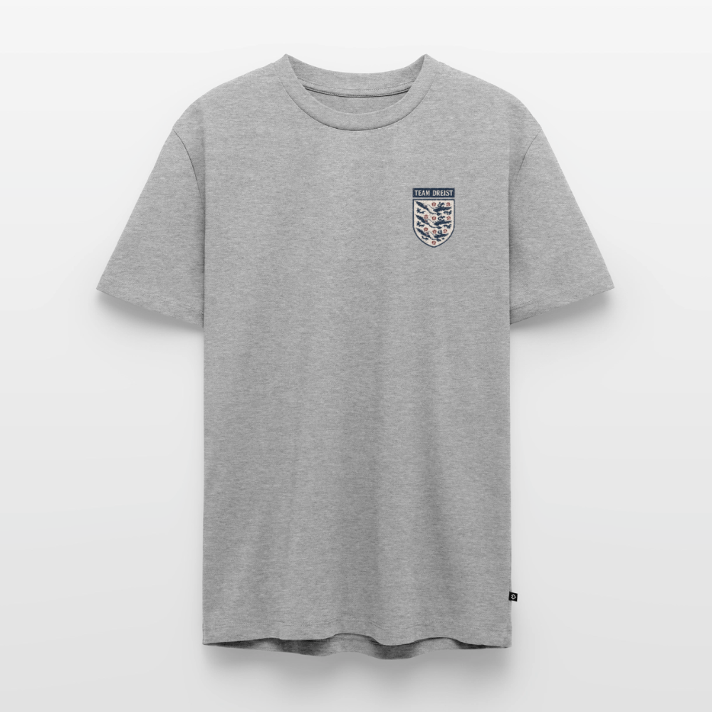 Team Dreist - Unisex Premium T-Shirt - Grau meliert