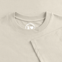 Kurt Hansen Walross - Unisex Premium Oversized Bio T-Shirt - Beige