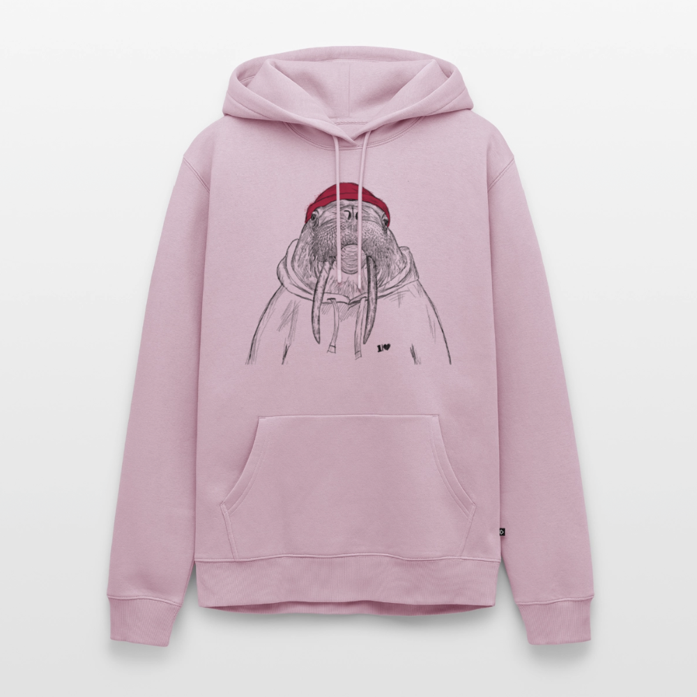 Kurt Hansen Walross - Unisex Premium Hoodie - Altrosa