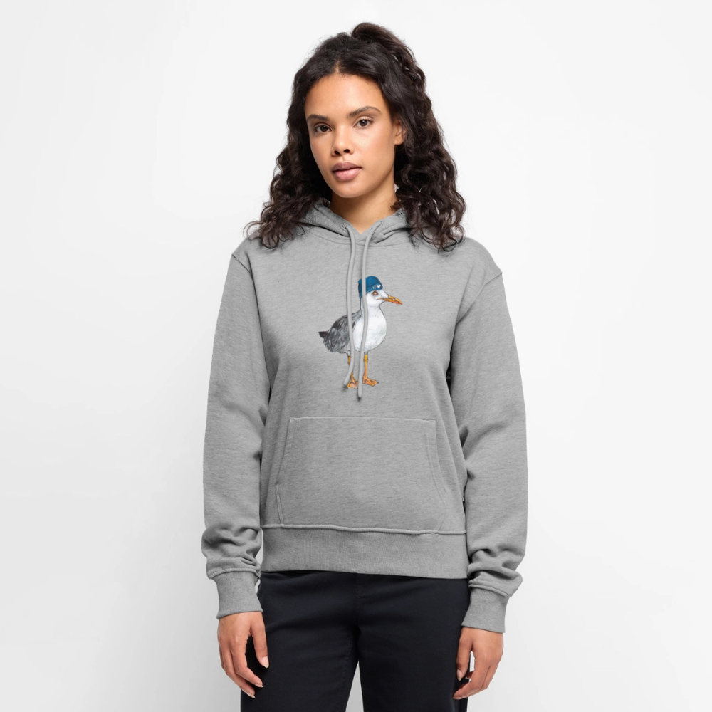 Hauk Original - Frauen Premium Hoodie - Grau meliert