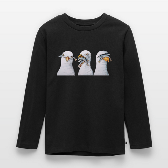 Three Wise Gulls - Kids Premium Longsleeve Shirt