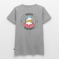 Team Dreist - Frauen Premium T-Shirt - Grau meliert