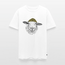 Wolle Schaf - Unisex Premium T-Shirt - Weiß