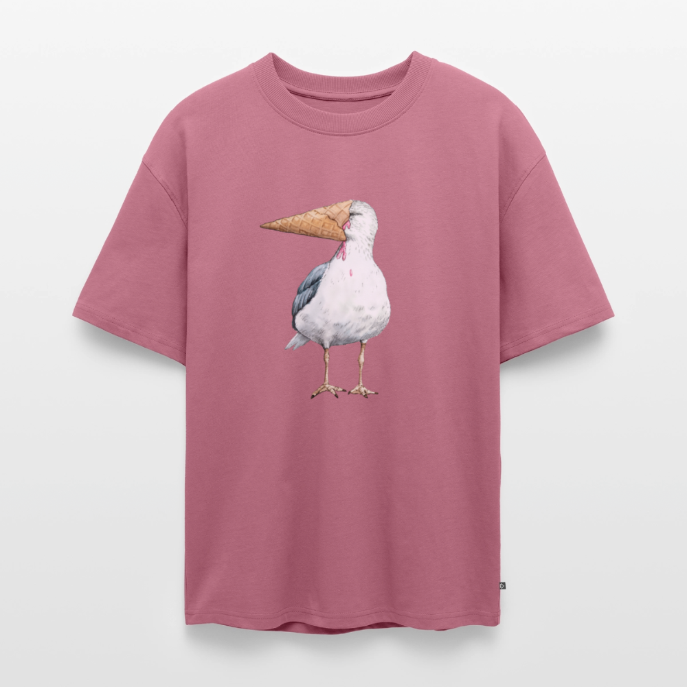Eisvogel - Unisex Premium Oversized Bio T-Shirt - Mauve