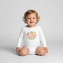 Strandkind - Baby Bio-Langarm-Body - Weiß