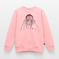 Kurt Hansen Walross - Kinder Premium Pullover - Rosa