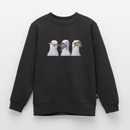 Drei Weise Möwen - Kinder Premium Pullover - Schwarz